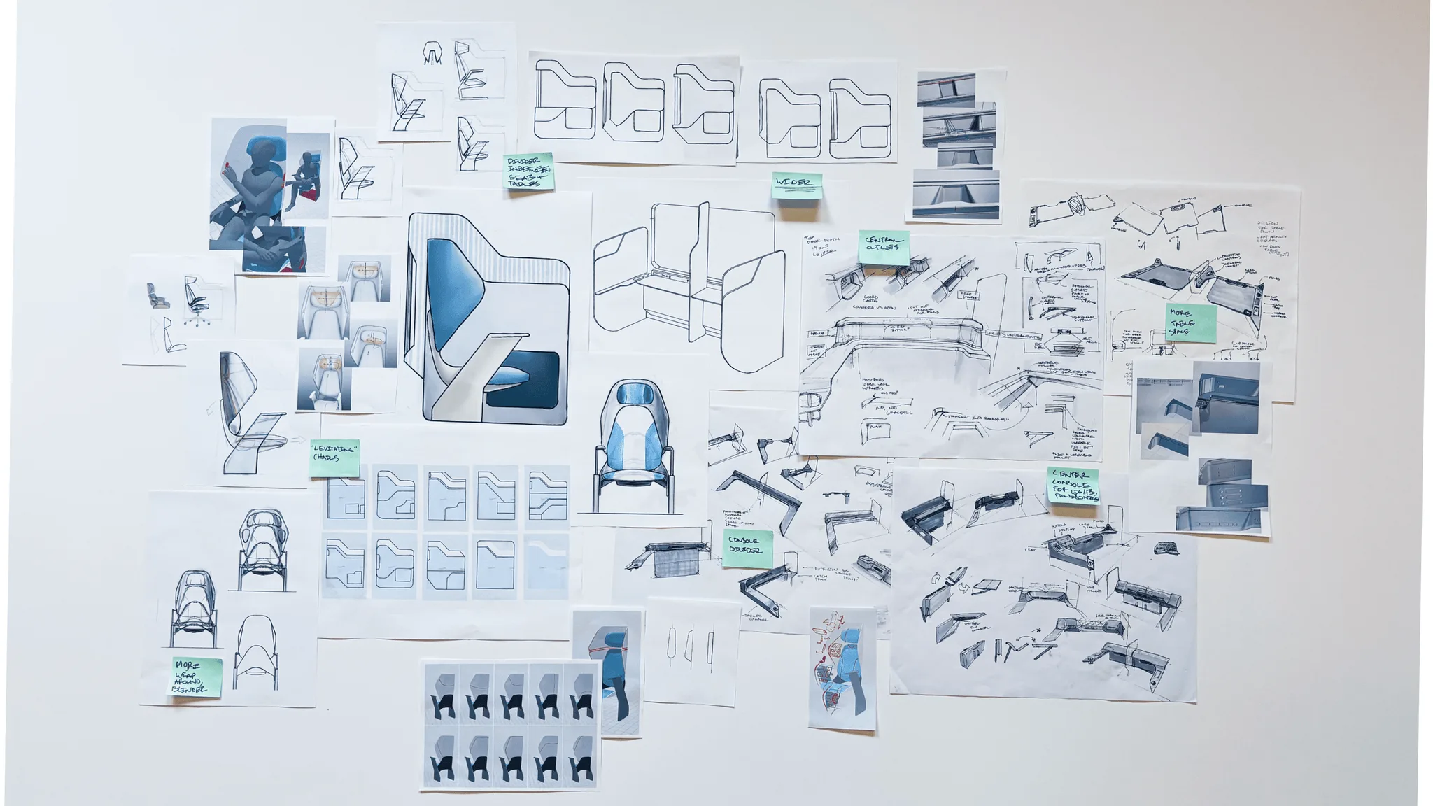 Design refinement wall.