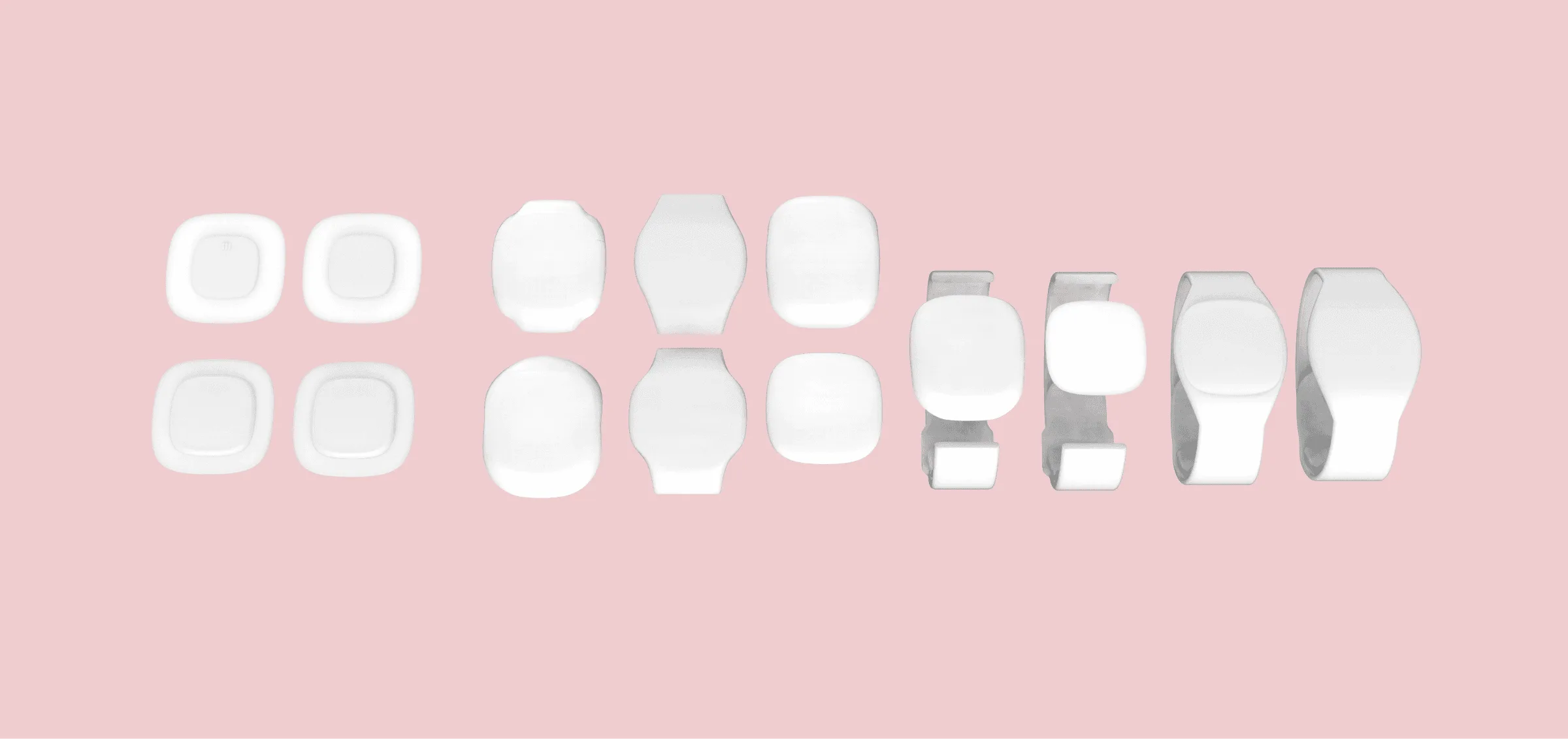 Form iterations: patch, watch body and strap.